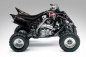 Preview: Joker Hintergrund Schwarz, Jokerfarbe Rot-Weiß für Yamaha Raptor YFM 700 R 2006-2012