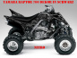 Preview: Nitro Schwarz, Feuerfarbe = Dekorfarbe für Yamaha Raptor YFM 700 R 2006-2012