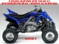 Preview: Racer-X Background = Blue, Design color = Black for Yamaha Raptor YFM 700 R 2006-2012