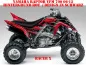 Preview: Racer-X Background = Red, Design color = Black for Yamaha Raptor YFM 700 R 2006-2012