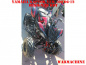 Preview: War Machine Hintergrund = Schwarz, Designfarbe = Rot für Yamaha Raptor YFM 700 R 2006-2012