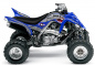 Preview: War Machine Hintergrund = Blau, Designfarbe = Grau für Yamaha Raptor YFM 700 R 2006-2012