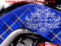 Preview: Invision Plaid Blau für Yamaha Raptor YFM 700 R up 2013+