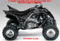 Preview: Invision Plaid Schwarz für Yamaha Raptor YFM 700 R up 2013+