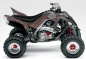 Preview: Invision Plaid Silber-Dunkelrot für Yamaha Raptor YFM 700 R up 2013+
