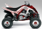 Preview: Invision Plaid Weiß-Dunkelrot für Yamaha Raptor YFM 700 R up 2013+