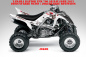Preview: Joker Hintergrund Weiß, Jokerfarbe Rot-Weiß für Yamaha Raptor YFM 700 R 2013+