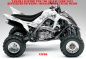 Preview: Nitro Weiß, Feuerfarbe = Dekorfarbe für Yamaha Raptor YFM 700 R up 2013+