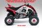 Preview: Head Creeps Rot-Weiß für Yamaha Raptor YFM 700 R up 2013+