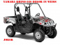 Preview: Joker Background Silver, Joker color Red-White for Yamaha Rhino 450/660/700