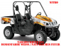 Preview: Nitro White, Fire Color = Natural for Yamaha Rhino 450/660/700