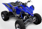 Preview: War Machine Hintergrund = Blau, Designfarbe = Schwarz für Yamaha YFZ 450 2004-2008 & 2012-2014