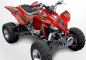 Preview: Zombie Outlaw Splatter Rot für Yamaha YFZ 450 2004-2008 & 2012-2014