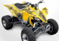 Preview: Zombie Outlaw Gelb für Yamaha YFZ 450 2004-2008 & 2012-2014