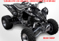 Preview: Head Creeps Schwarz für Yamaha YFZ 450 04-08 & 12-14