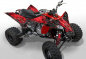 Preview: Beispiel für die Farben, Nitro Schwarz, Feuerfarbe = Rot für Yamaha YFZ 450R up 2014+