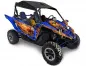 Preview: Nitro Design color = Blue, Fire color = Natural for Yamaha YXZ 1000R