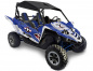 Preview: War Machine Background = Blue, Design color = Silver for Yamaha YXZ 1000R