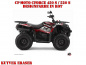 Preview: Eraser Red for CF-Moto CForce 450/500/520 S until to 2022