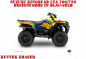 Preview: Eraser Blau-Gelb für Suzuki King Quad LT-A 700/750