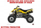 Preview: Beispiel Bild für die Farben, Predator Gelb für Suzuki LTZ 400 2003-2008