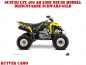 Preview: Camo Schwarz-Gelb für Suzuki LTZ 400 ab 2009+