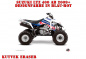 Preview: Eraser Blau-Rot für Suzuki LTZ 400 ab 2009+