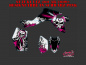 Preview: Trash Pink für Suzuki LTZ 400 ab 2009+