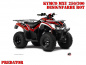 Preview: Beispiel Bild für die Farben, Predator Rot für Kymco MXU 250/300