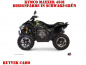 Preview: Camo Schwarz-Grün für Kymco Maxxer 450i