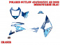 Preview: Eraser Blue for Polaris Outlaw 450/500/525 up 2009+