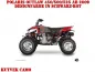 Preview: Beispiel Bild für die Farben, Camo Schwarz-Rot für Polaris Outlaw 450/500/525 ab 2009+