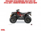 Preview: Beispiel Bild für die Farben, Evil Grey-Red Full Kit for Polaris Scrambler 850/1000 XP 2013-2022