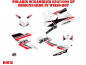 Preview: Rock Weiß-Rot Standard Kit für Polaris Scrambler 850/1000 XP 2013-2022