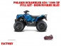 Preview: Factory Blau Full Kit für Polaris Scrambler 850/1000 XP 2013-2022