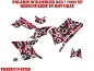 Preview: Beispiel Bild für die Farben, Freegun-Eyed Red-Grey Standard Kit for Polaris Scrambler 850/1000 XP 2013-2022
