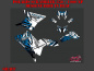 Preview: Beispiel Bild für die Farben, Graff Blue Standard Kit for Polaris Scrambler 850/1000 XP 2013-2022