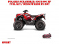 Preview: Example picture for thr colors, Spirit Rot Full Kit für Polaris Scrambler 850/1000 XP 2013-2022