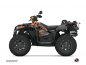Preview: Evil Grau-Orange Standard Kit für Polaris Sportsman 1000 XP-S ab 2020+