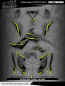 Preview: SO11258 fluoreszierende Farbe für die Yamaha Raptor YFM 700R 2013+
