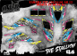 Preview: Stallion Multicolored for Yamaha YFZ 450 2004-2008 & 2012-2014