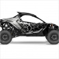 Preview: Quake Grau M Version für Can-Am Maverick R 2 Doors