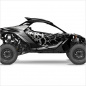 Preview: Quake Grau S Version für Can-Am Maverick R 2 Doors