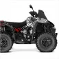 Preview: X-Design Grau-Rot M Version für CAN-AM Renegade 1000/800/650/570 XMR