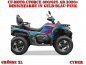 Preview: Cyber Gelb-Blau-Pink XL Version für CF-Moto CForce 600-625 S/L ab 2020+