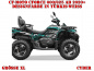 Preview: Cyber Türkis-Weiß XL Version für CF-Moto CForce 600-625 S/L ab 2020+