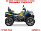 Preview: Petrol Head Blue-Yellow XL Version for CF-Moto CForce 600-625 S/L ab 2020+