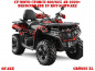Preview: Quake Rot-Schwarz XL Version für CF-Moto CForce 600-625 S/L ab 2020+