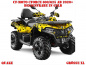 Preview: Quake Gelb XL Version für CF-Moto CForce 600-625 S/L ab 2020+