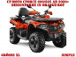 Preview: Simple Orange-Rot XL Version für CF-Moto CForce 600-625 S/L ab 2020+